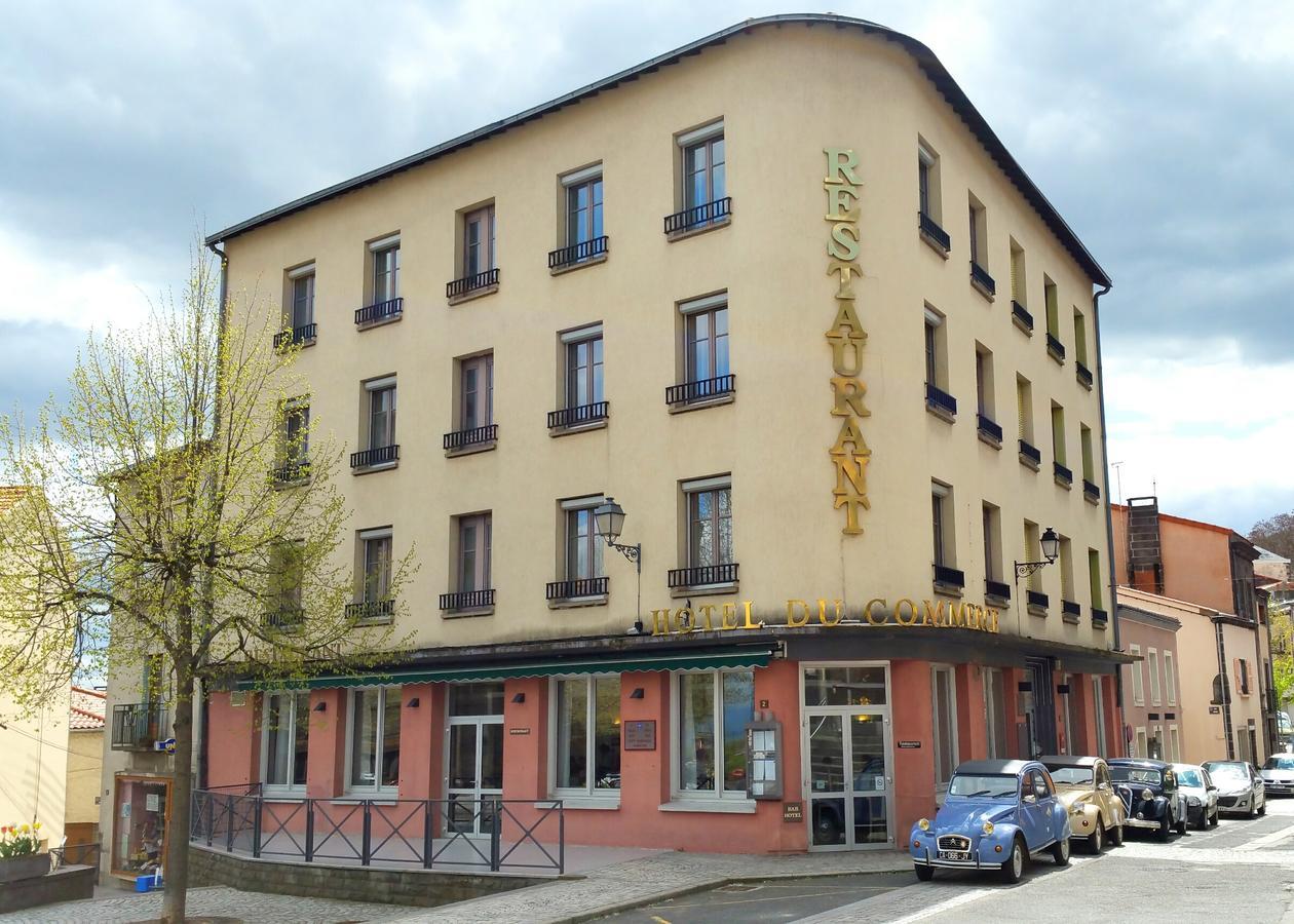 Logis Hôtel du Commerce Volvic Exterior foto